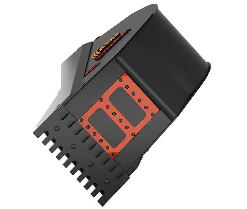 Das Geheimnis liegt im Löffelboden: Das "Live Dig Radar" von Rodradar erkennt schon vor dem Graben im Boden verborgene Leitungen und verhindert so kostspielige Verzögerungen im Bauablauf. | Foto: Rodradar