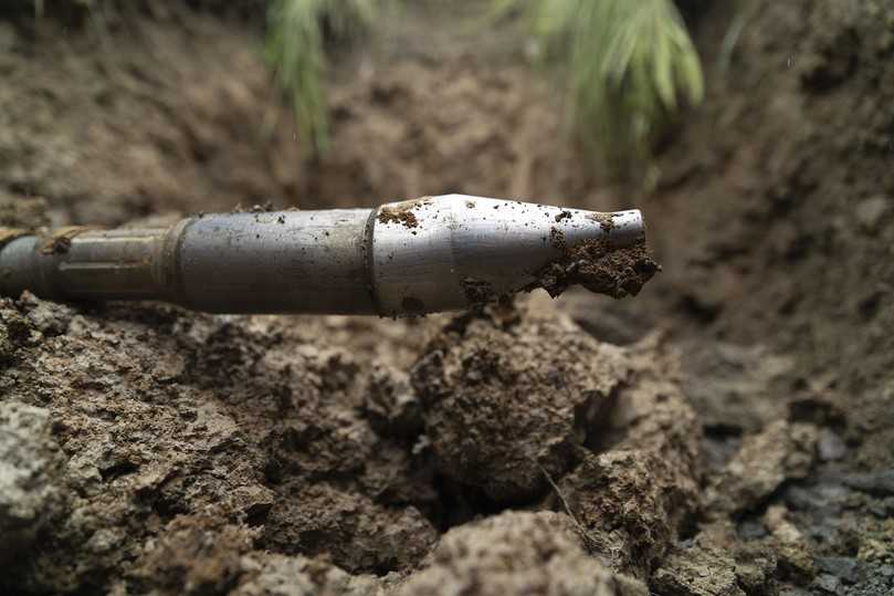 Der ortbare Lenkkopf des Grundosteer ist der Schlüssel für die Korrigierbarkeit und Zielgenauigkeit des Vortriebs. | Foto: Tracto-Technik Der ortbare Lenkkopf des Grundosteer ist der Schlüssel für die Korrigierbarkeit und Zielgenauigkeit des Vortriebs. | Foto: Tracto-Technik