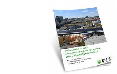 BuGG-Fachinformation zeigt wurzelfeste Produkte für die Abdichtung
