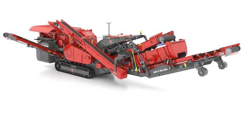 Raupenmobile Prallbrechanlage GIPO P 090 GIGA | Foto: GIPO AG Raupenmobile Prallbrechanlage GIPO P 090 GIGA | Foto: GIPO AG