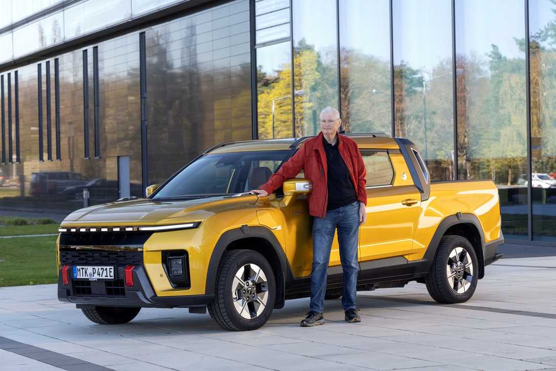Pick-up-Stromer im Test: Was kann der neue KGM Musso EV auf der Baustelle?