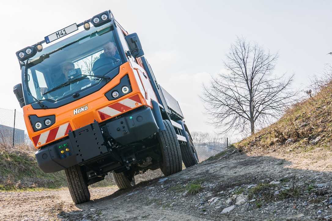 Hako mit Multicar M41 sowie Citymaster 650 und 1650 auf der Galabau Hako mit Multicar M41 sowie Citymaster 650 und 1650 auf der Galabau