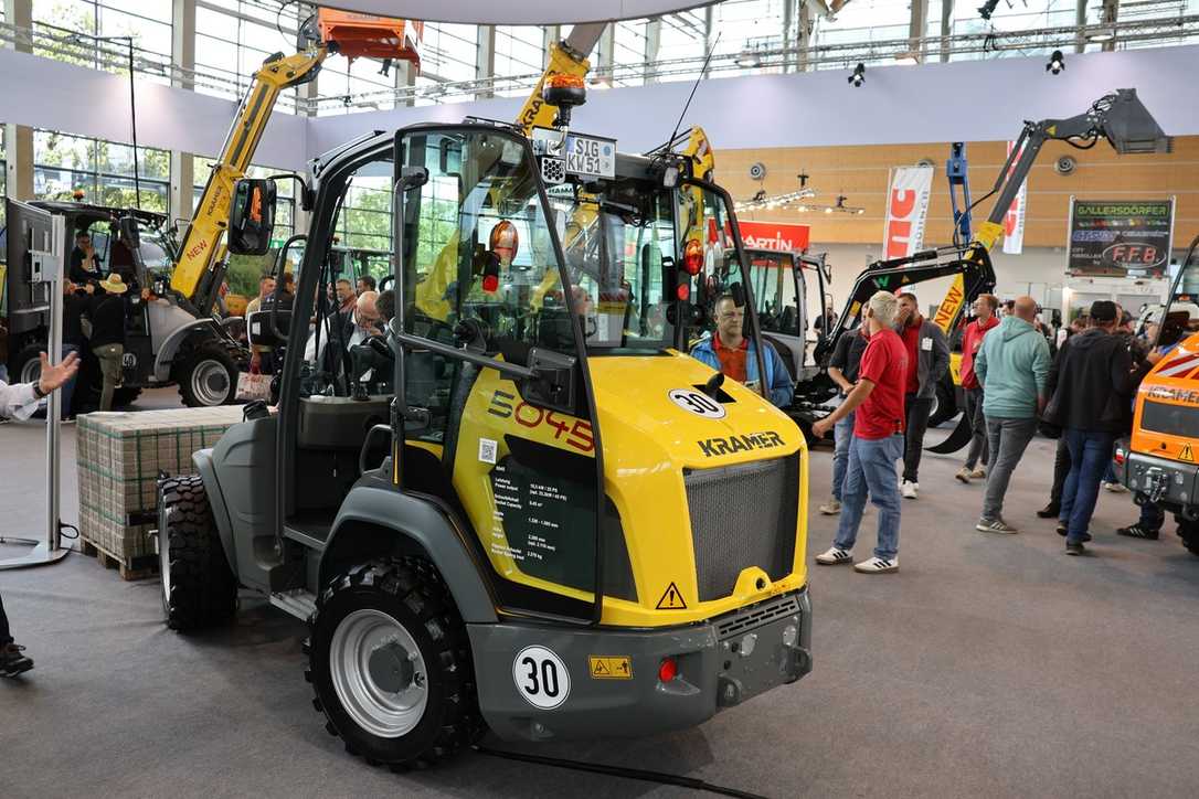 Kramer präsentiert neuen Radlader 5045 Kramer präsentiert neuen Radlader 5045