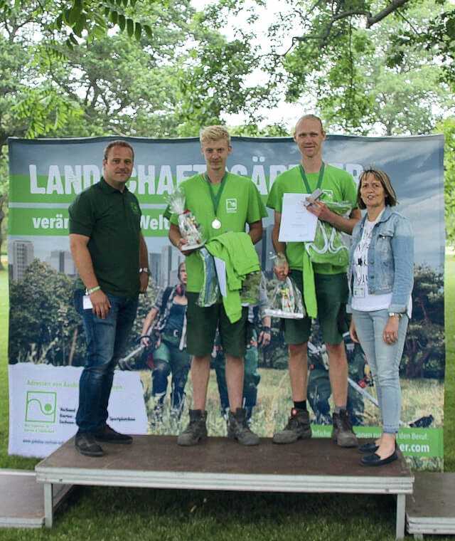Josa Jeremias Jütten und Lukas Jennrich (Mitte) haben die Chance, in Nürnberg das Ticket zu den WorldSkills Kazan 2019 zu lösen. | Foto: VGL Sachsen-Anhalt