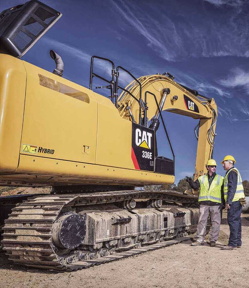 Kraftstoffersparnis, niedrigere Betriebskosten und Emissionen zeichnen den Hydraulik- bagger Cat 336 E H aus. | Foto: Caterpillar Kraftstoffersparnis, niedrigere Betriebskosten und Emissionen zeichnen den Hydraulik- bagger Cat 336 E H aus. | Foto: Caterpillar