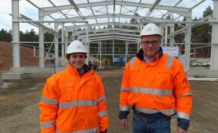 Heinz Lange Tiefbau investiert in neuen Firmensitz Heinz Lange Tiefbau investiert in neuen Firmensitz