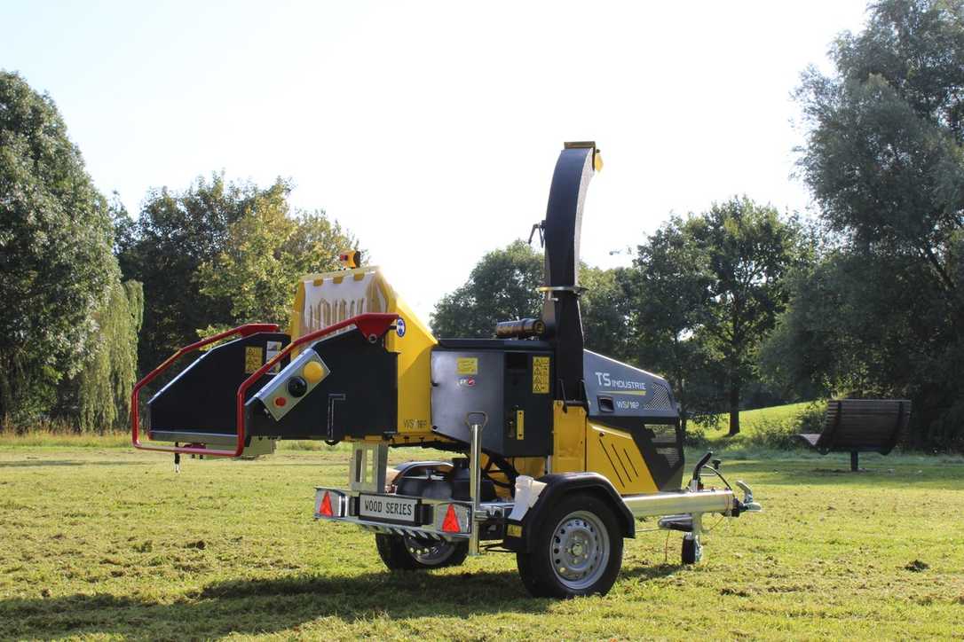 Neuer TS Industrie Häcksler WS/160P: Bedienfreundlich, sicher und leicht transportierbar