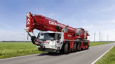 Neuer Liebherr-Mobilkran schließt Lücke bei Gerken