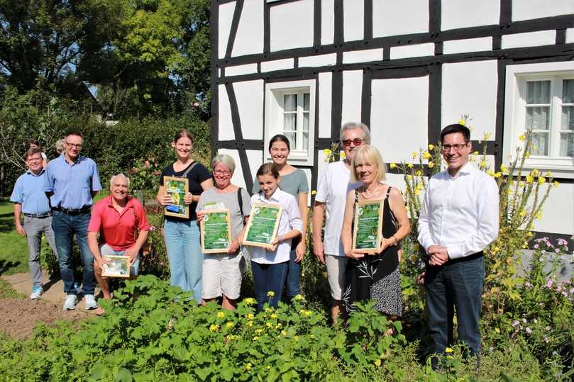 Das städtische Büro für Natur- und Umweltschutz hatte im letzten Jahr zu einem Vorgartenwettbewerb für ökologisch und klimagerecht gestaltete Vorgärten aufgerufen. | Foto: Stadt Sankt Augustin Das städtische Büro für Natur- und Umweltschutz hatte im letzten Jahr zu einem Vorgartenwettbewerb für ökologisch und klimagerecht gestaltete Vorgärten aufgerufen. | Foto: Stadt Sankt Augustin