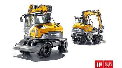 ++ Neue Liebherr-Mobilbagger gewinnen Design-Preis ++