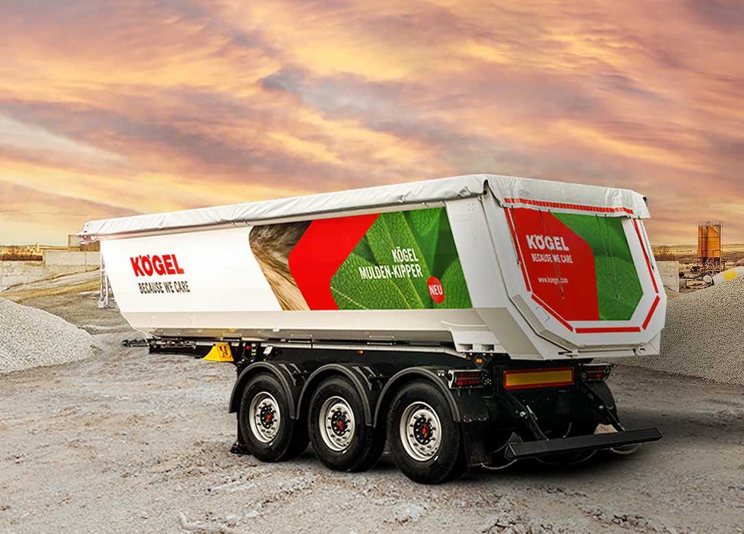 bauma 2025: Premiere für leichten Muldenkipper von Kögel bauma 2025: Premiere für leichten Muldenkipper von Kögel