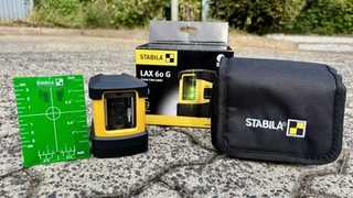 Der Kreuzlinienlaser LAX 60 G von Stabila im Praxistest
