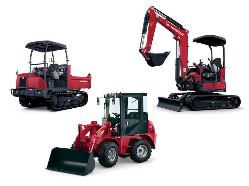 Auf der Baustelle mehr auffallen: Yanmar Compact Equipment hat für alle seine Maschinen weltweit den Farbton „Premium Red“ eingeführt. | Foto: Yanmar Compact Equipment Auf der Baustelle mehr auffallen: Yanmar Compact Equipment hat für alle seine Maschinen weltweit den Farbton „Premium Red“ eingeführt. | Foto: Yanmar Compact Equipment