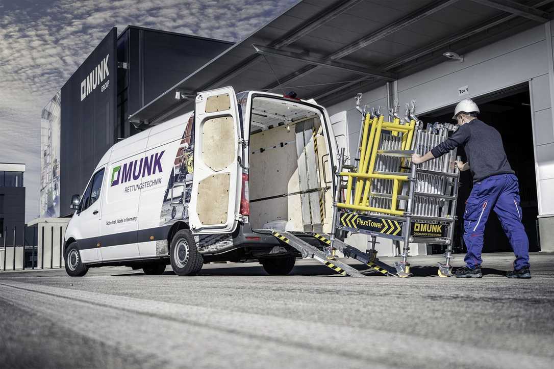 Nordbau 2025: Leitern und Gerüste flexibel für jede Arbeitshöhe