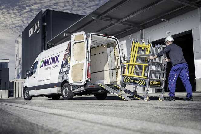 Leitern und Gerüste flexibel für jede Arbeitshöhe