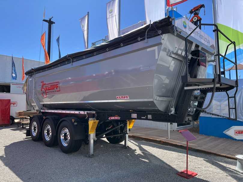 Kempf Alu-Halbrundmulde SKM 363 AR | Foto: QUATEX Kempf Alu-Halbrundmulde SKM 363 AR | Foto: QUATEX