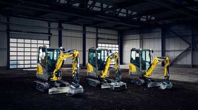 Wacker Neuson: Neues Minibagger-Trio mit Alleinstellungsmerkmal