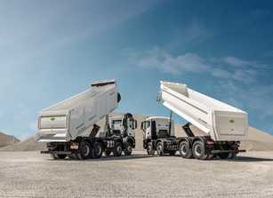 Meillers neue Kraftpakete für den Schüttguttransport