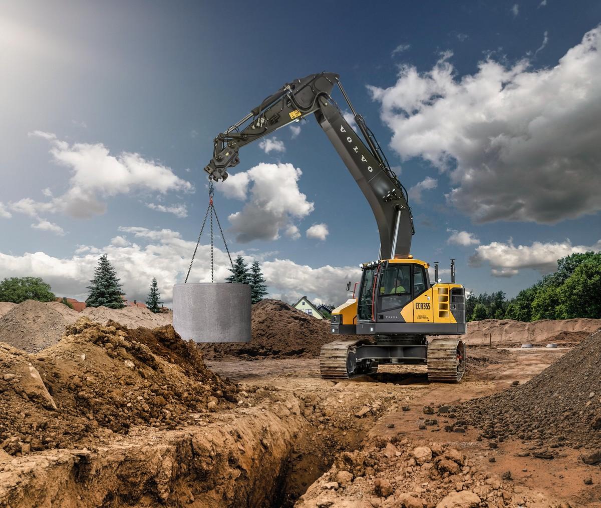 Eine ganze Reihe von Effizienzsteigerungen ermöglichen dem Fahrer ein schnelles, präzises und komfortables Arbeiten. | Foto: Volvo Eine ganze Reihe von Effizienzsteigerungen ermöglichen dem Fahrer ein schnelles, präzises und komfortables Arbeiten. | Foto: Volvo
