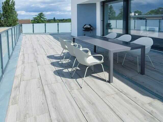 Ergebnis: Eine perfekte, elegante und funktionale Dachterrasse.