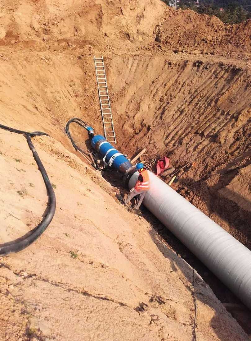 Grabenloser Pipelinebau im polnischen Krosno im Rahmen des Ausbaus des Gas-Verteilnetztes | Foto: Tracto Grabenloser Pipelinebau im polnischen Krosno im Rahmen des Ausbaus des Gas-Verteilnetztes | Foto: Tracto