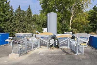 Kies, Sand und Schotter aus dem Automaten