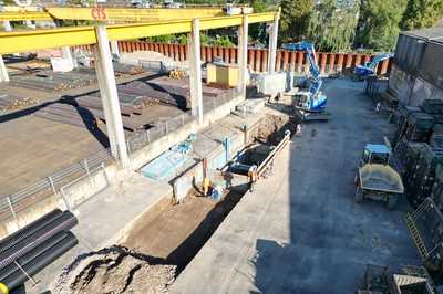 Sichere Verbaulösung im Duisburger Hafen