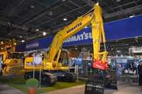 Komatsu-Hybridbagger weiterentwickelt