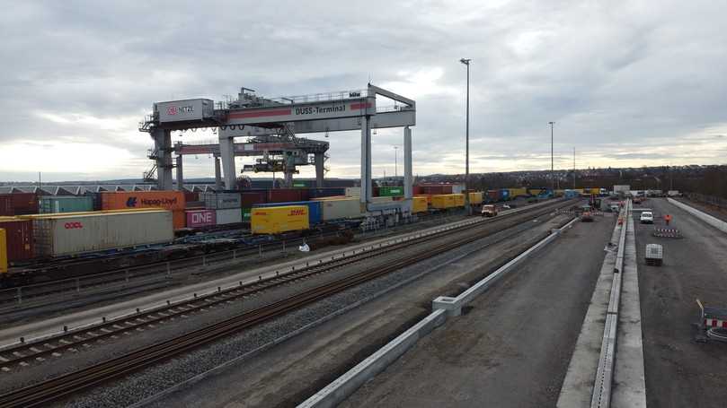 Nach dem Ausbau des dritten Moduls sollen ca. 1.000 Ladeeinheiten pro Tag umgeschlagen werden. | Foto: Hans Rinniger u. Sohn GmbH u. Co. KG