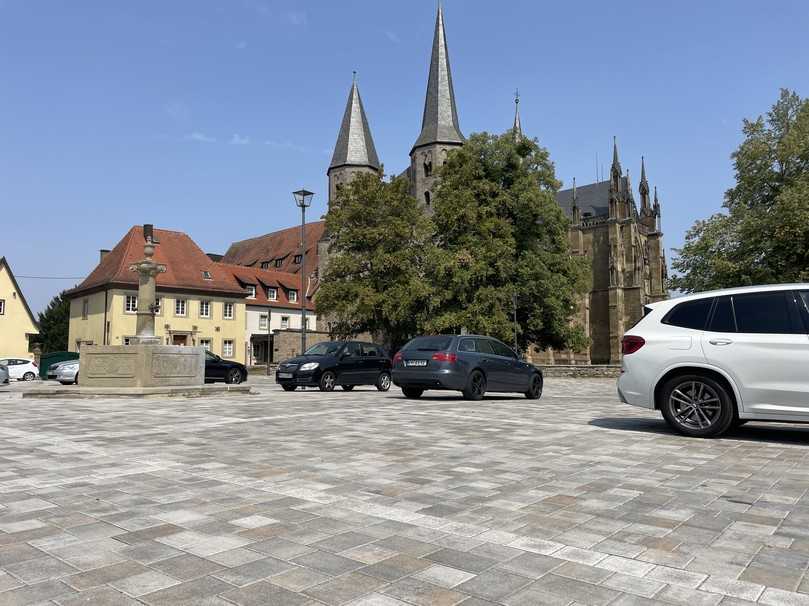 Wegen des Verzahnungssystems ist das Cityblock-Pflaster auch für Flächen geeignet, die höheren Verkehrsbelastungen ausgesetzt sind. | Foto: Adolf Blatt