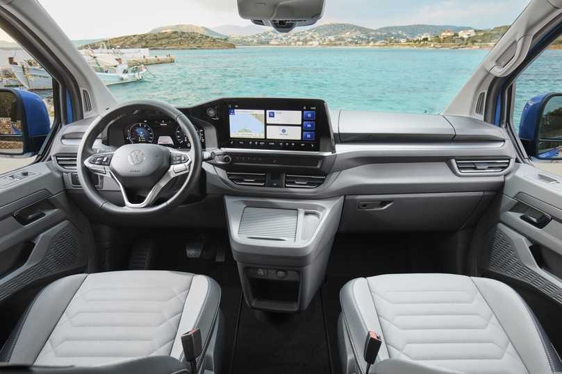 Das Cockpit ist weitgehend digitalisiert und empfängt den Fahrer mit übersichtlichen, gut ablesbaren Instrumenten. | Foto: VW Nutzfahrzeuge