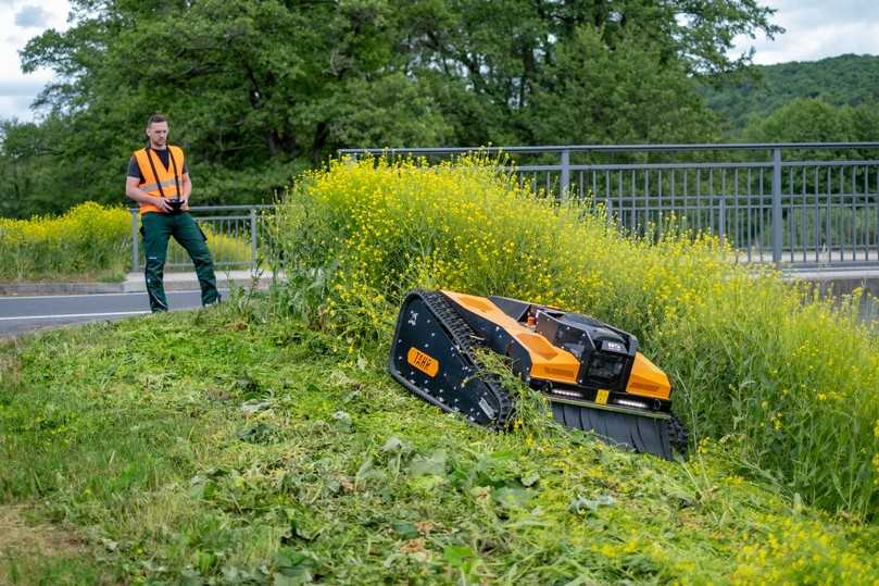 Der AS 990 Tahr RC erreicht eine Flächenleistung von bis zu 4.500 Quadratmeter pro Stunde. | Foto: AS-Motor