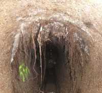 Handarbeit in begehbaren Großprofilen