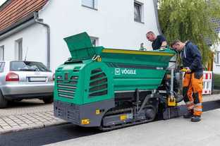 Große Nachfrage nach kleinen Vögele-Fertigern