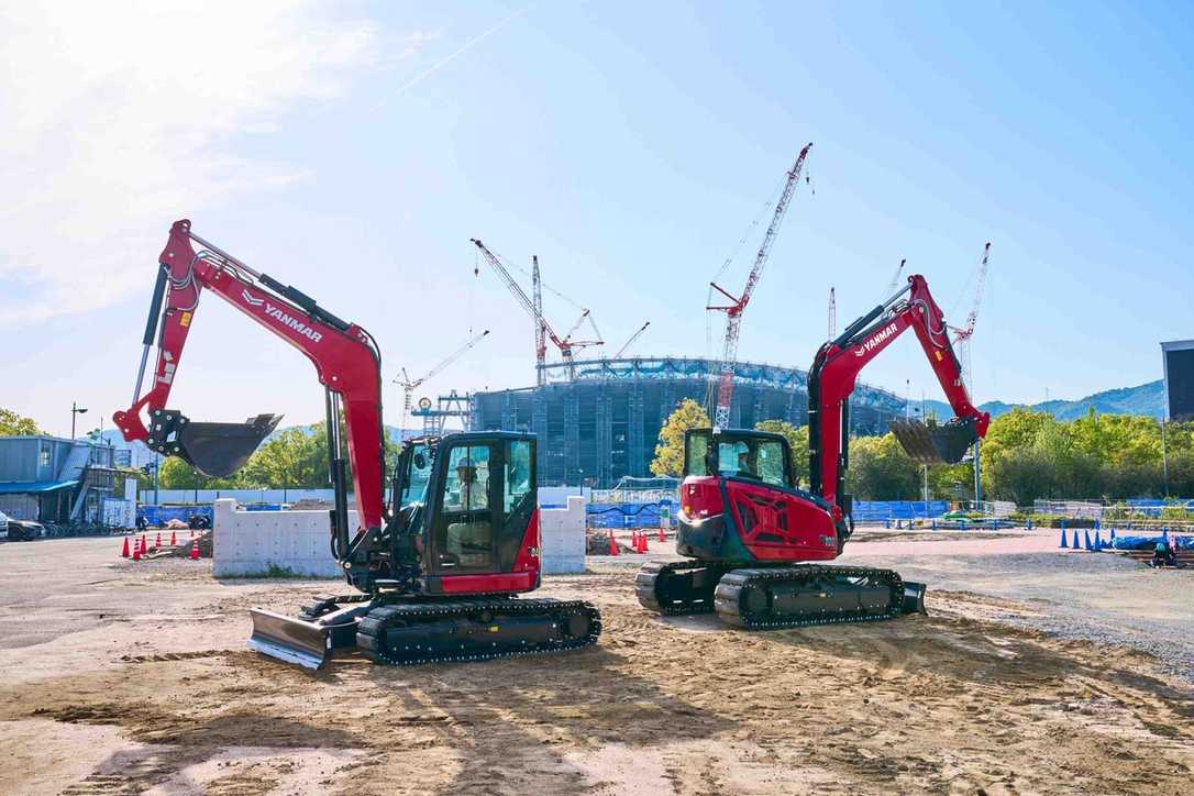 Yanmar CE bringt Midibagger SV86-7 und SV100-7 auf den Markt Yanmar CE bringt Midibagger SV86-7 und SV100-7 auf den Markt