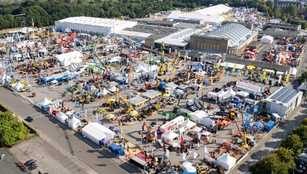 Messe zwischen Starkregen und Sommerhitze