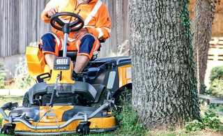 Mähen ohne Schnittgutentsorgung