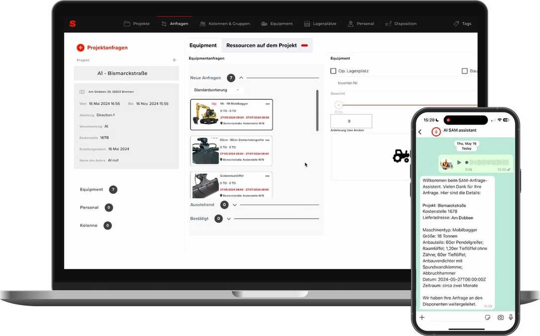 Syniotec Smart Asset Manager erlaubt Geräte-Anfragen per Whatsapp-Sprachnachricht Syniotec Smart Asset Manager erlaubt Geräte-Anfragen per Whatsapp-Sprachnachricht