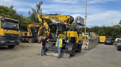 Statt 22-Tonner: MX14 hebt 4,5-Tonnen-Schacht