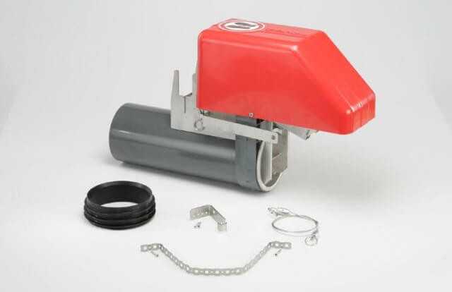 Dichtung, Montageband und ein Drahtseil für die Notverriegelung gehören zum Lieferumfang des GiWA-Stops. | Foto: Funke Kunststoffe GmbH