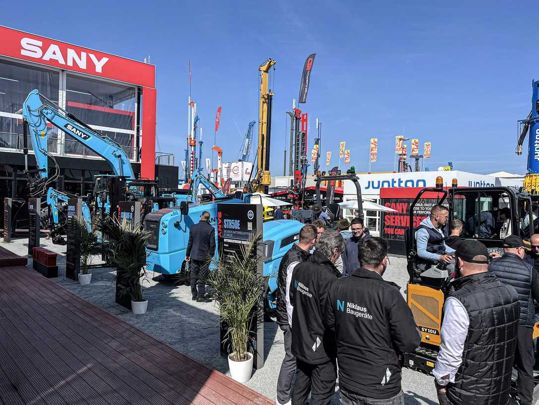 Sany Heavy Industry steigert Umsatz mit Baumaschinen im Geschäftsjahr 2024