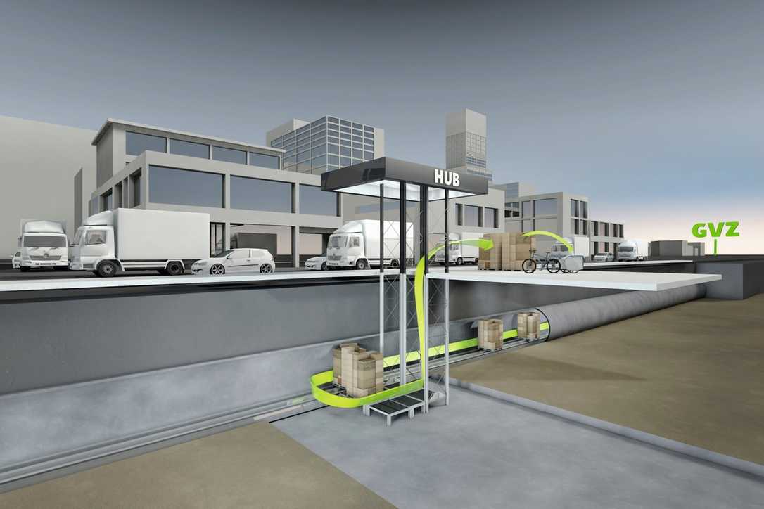 Infrastruktur: Tunnelsyteme für emissionsfreie Logistik geplant Infrastruktur: Tunnelsyteme für emissionsfreie Logistik geplant