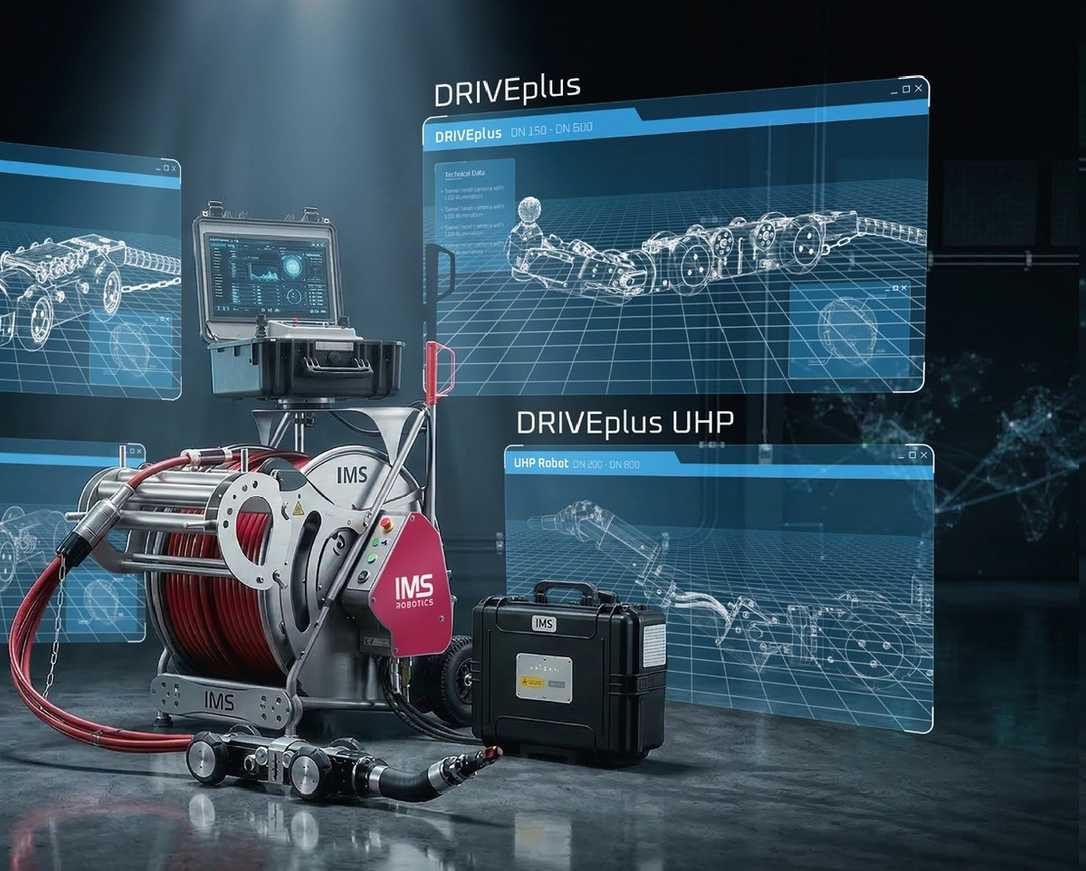 IMS Mainreel: Modulare Kabeltrommel für Fräsroboter IMS Mainreel: Modulare Kabeltrommel für Fräsroboter