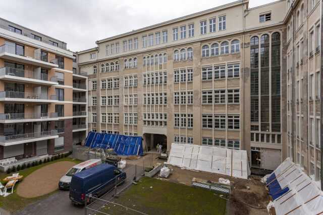 Nahe der ehemaligen königlichen Eisengießerei in der Invalidenstraße entstanden mit dem Projekt Feuerlandhöfe 394 Wohneinheiten sowie Laden- und Gewerbeflächen auf über 35.000 Quadratmeter vermietbarer Fläche. | Foto: CG Gruppe Nahe der ehemaligen königlichen Eisengießerei in der Invalidenstraße entstanden mit dem Projekt Feuerlandhöfe 394 Wohneinheiten sowie Laden- und Gewerbeflächen auf über 35.000 Quadratmeter vermietbarer Fläche. | Foto: CG Gruppe