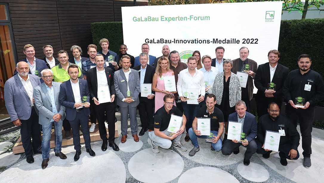 GaLaBau-Medaille für innovative Unternehmen GaLaBau-Medaille für innovative Unternehmen