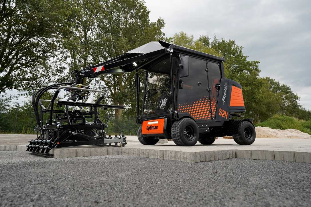 Optimas auf der Nordbau 2025: Leisemaschine und Pave Jet S24