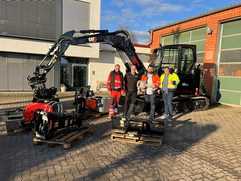 Caterpillar: Minibagger mausert sich zum Multitool