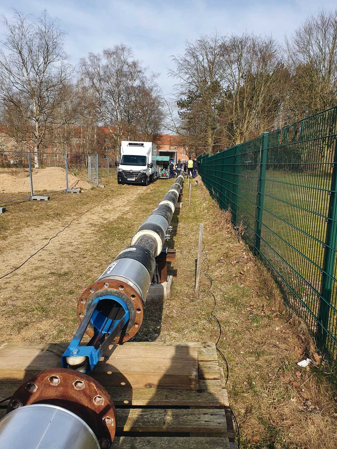 Erster Schlauchliner für Fernwärmeleitungen - Projekt in Neumünster Erster Schlauchliner für Fernwärmeleitungen - Projekt in Neumünster