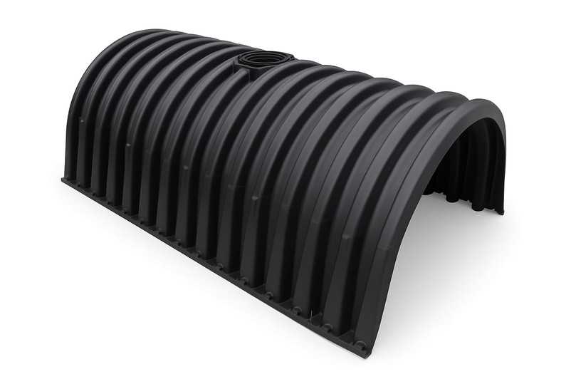 Tunnel-Element mit 1,6 m³ Speichervolumen | Foto: Intewa Tunnel-Element mit 1,6 m³ Speichervolumen | Foto: Intewa