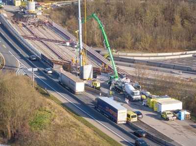 Autobahn GmbH baut erstmals mit halbem CO₂-Fußabdruck
